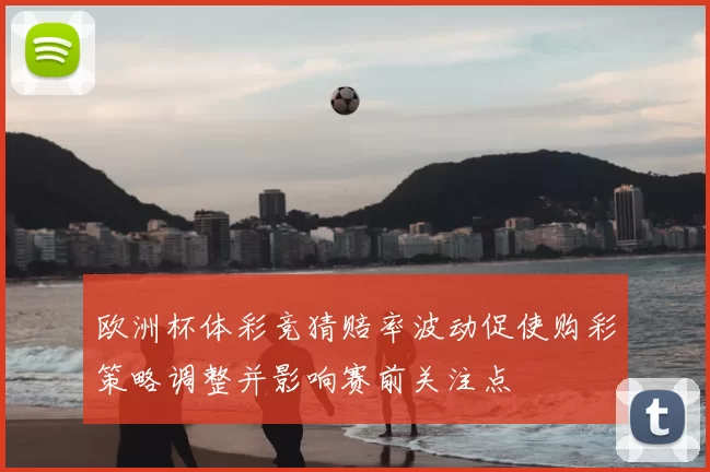 欧洲杯体彩竞猜赔率波动促使购彩策略调整并影响赛前关注点